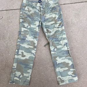 GAP Camo Khakis